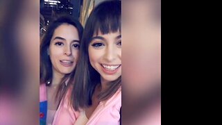 X Riley Reid and their way BFF Abbie Maley coax a lucky stranger